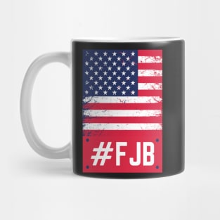 FJB Pro America US Distressed Flag vintage Mug